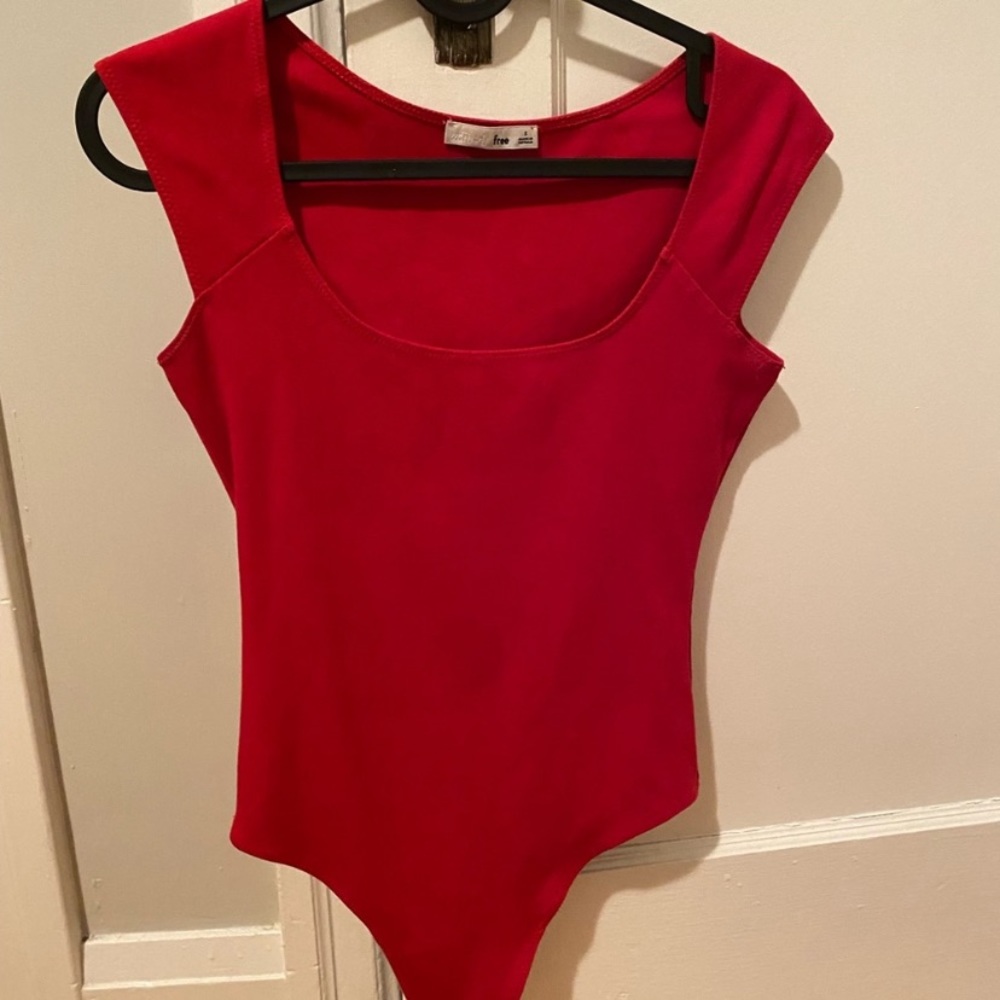 wilfred red body suit